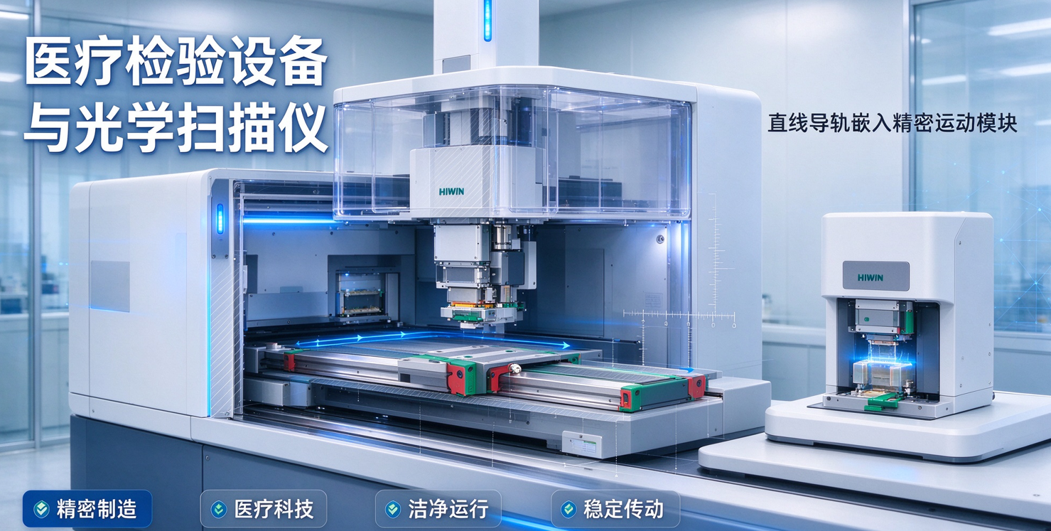 2026年CG系列抗扭矩导轨应用评测：光学扫描与医疗设备单轴方案对比